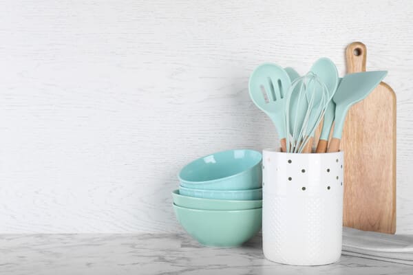 cajas organizadoras plástoicas con ingredientes