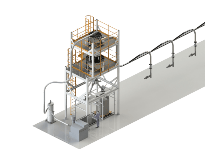 Sistemas de alimentación centralizada Maintech sin fondo
